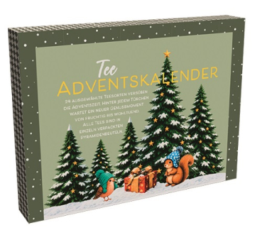 Tee-Advents-Wandkalender